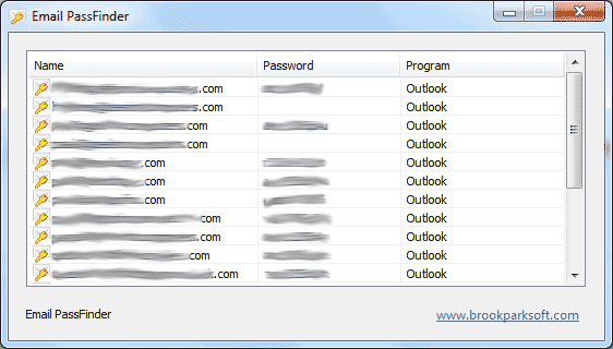Windows 10 Email PassFinder full